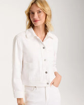 Chico's For Sale - Cropped Denim Trucker Jacket