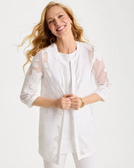 Chico's Online - Travelers™ Collection Floral Applique Jacket