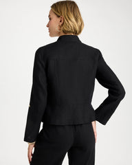 Chico's On Sale - Linen Moto Jacket