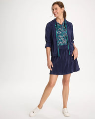 Chico's US - Zenergy® Micro Plisse Hooded Jacket