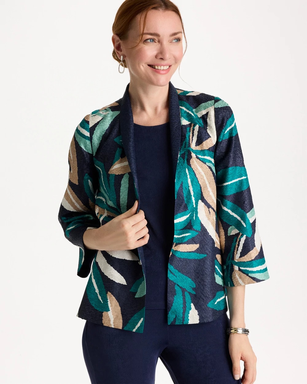 Chico's Discount - Travelers™ Collection Palm Crushed Jacket