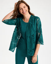Chico's On Sale - Travelers™ Collection Palm Frond Sheer Jacket