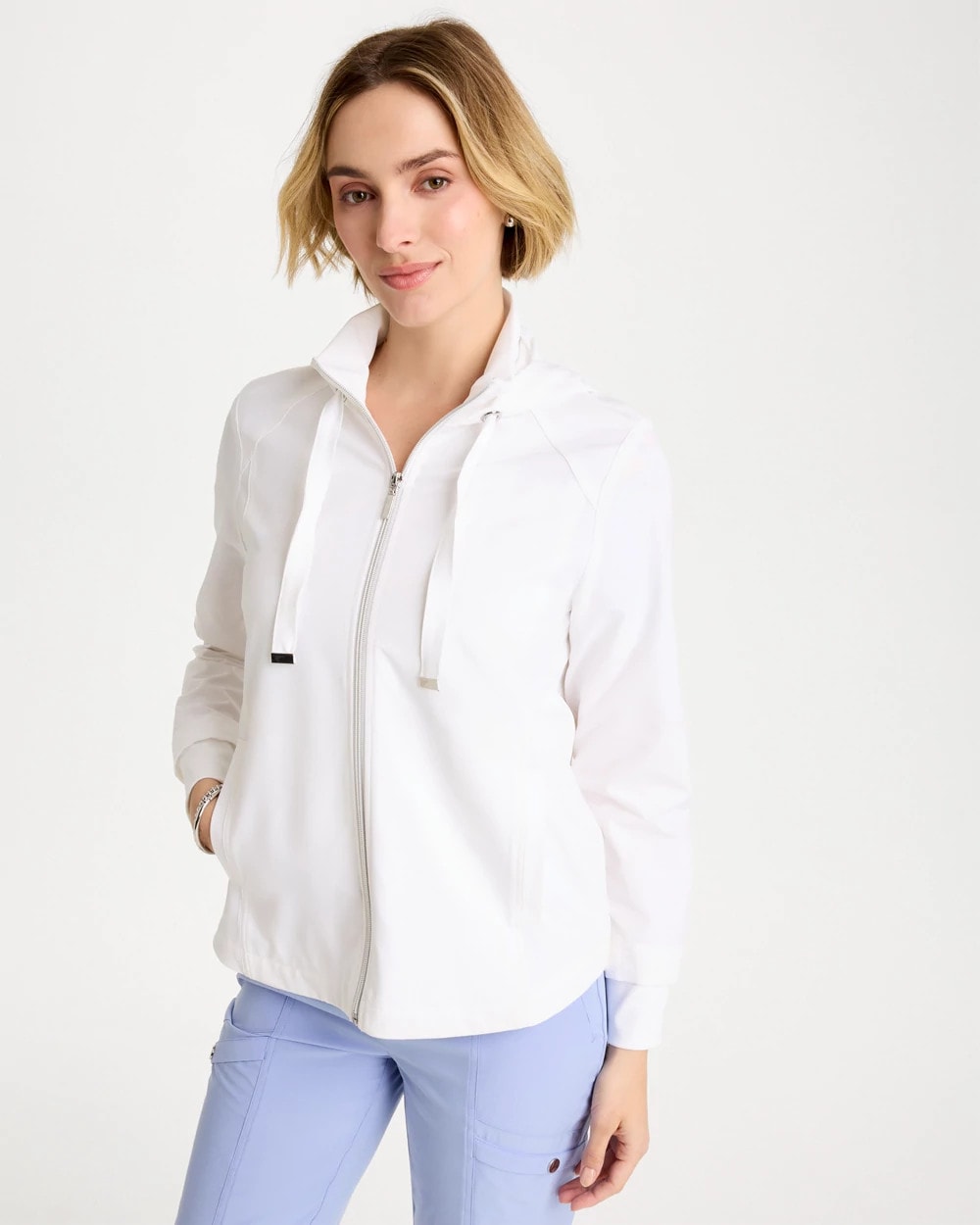 Chico's For Sale - Zenergy® UPF Rib-Mix Connie Jacket