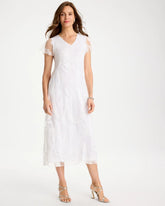 Chico's US - Knit Burnout Floral Dress