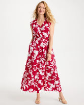 Chico's Discount - Smocked Floral Maxi Dress