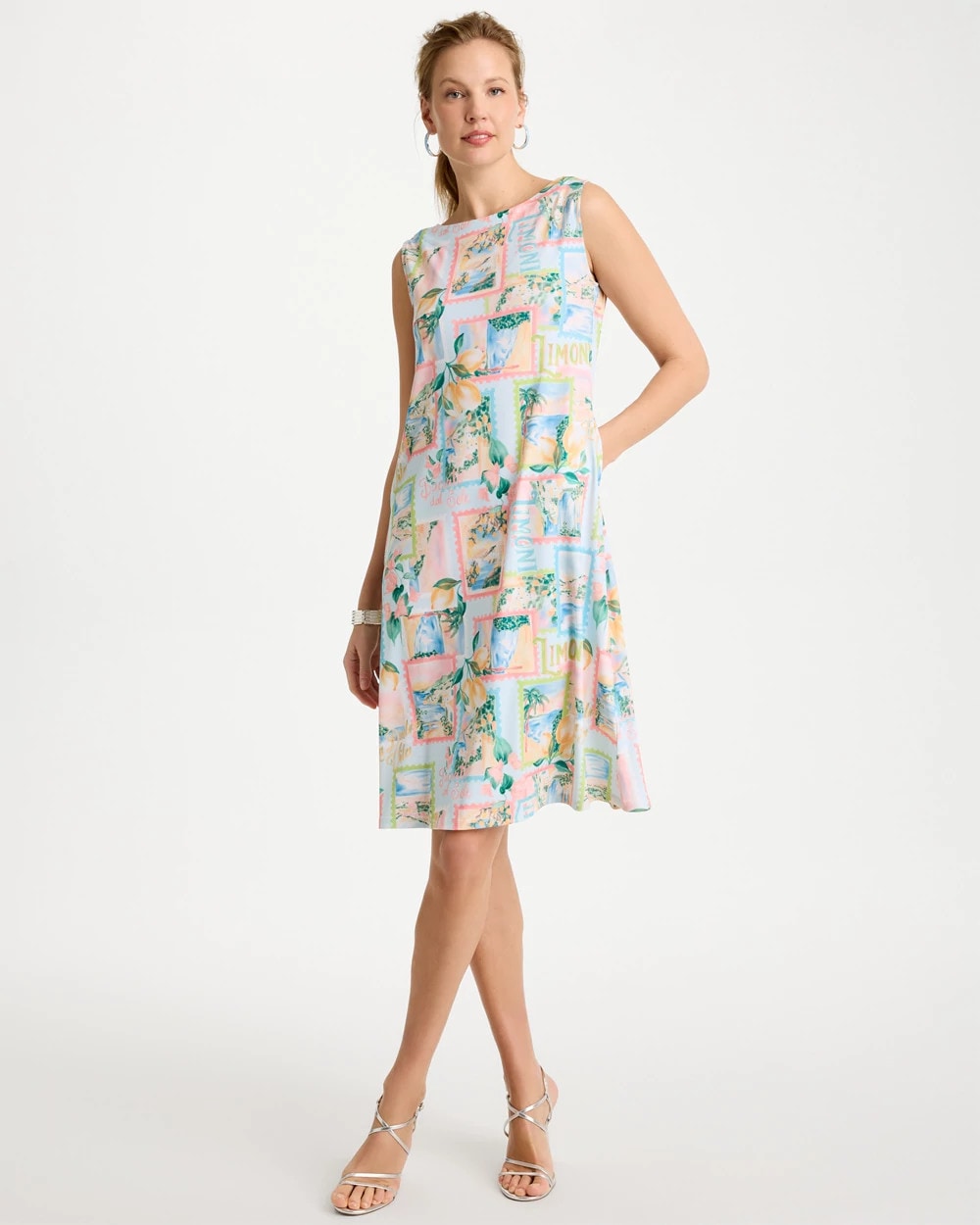 Chico's For Sale - Jersey Knit Positano Shift Dress