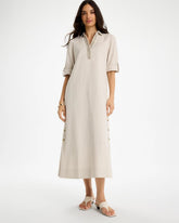 Chico's US - Embellished Linen Dress