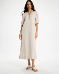 Chico's US - Embellished Linen Dress