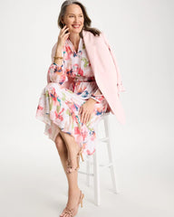 Chico's / Georgette Trapunto Pullover Dress