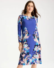 Chico's Sale - Jersey Knit Baroque Shift Dress