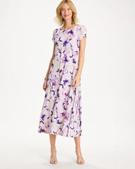 Chico's On Sale - Travelers™ Amethyst Iris Maxi Dress