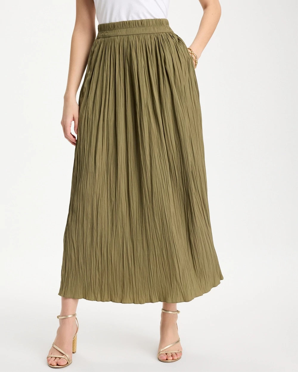 Chico's Outlet - Sea Island Pull-On Maxi Skirt