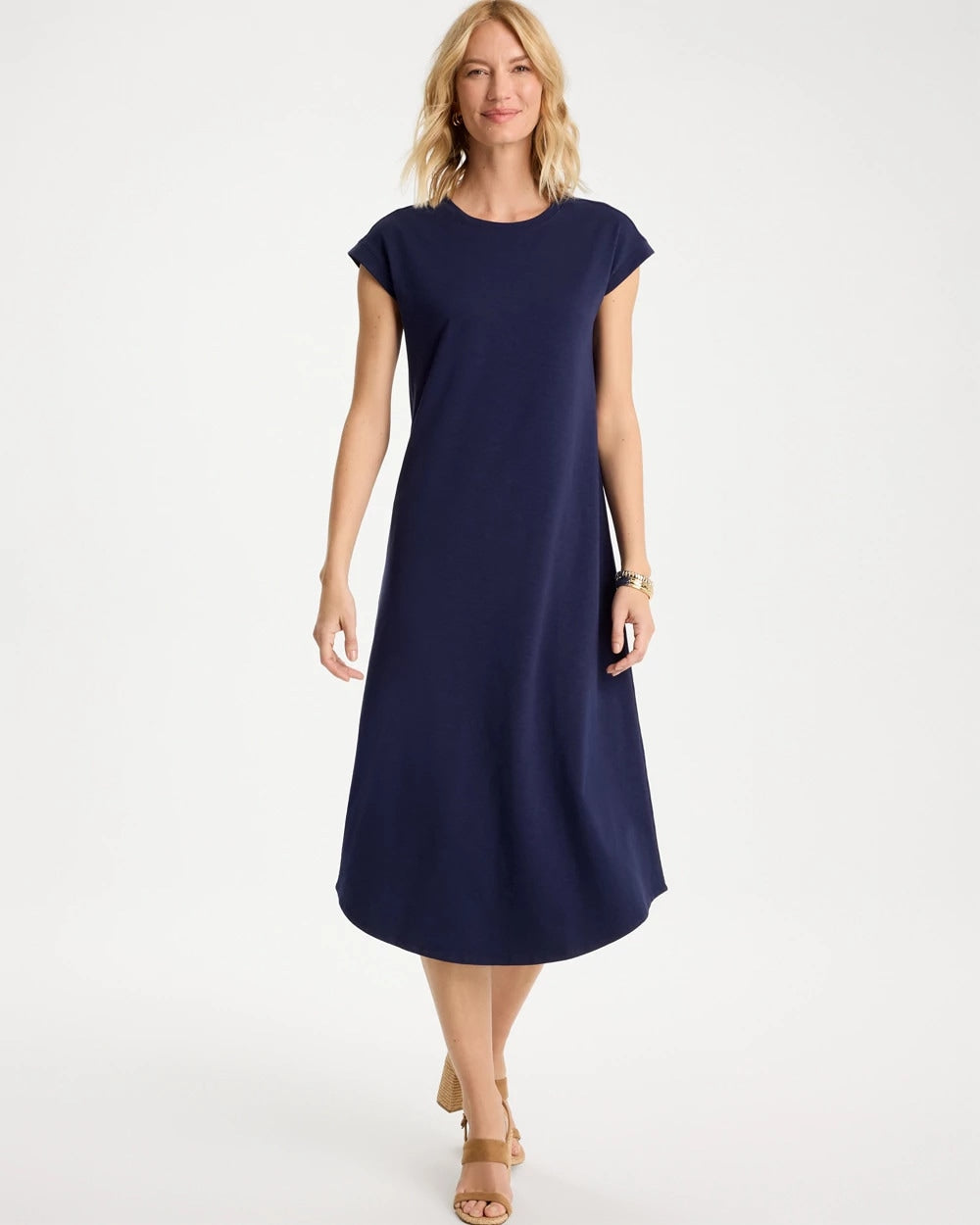 Chico's US - Soft-Stretch Cotton Slub Dress