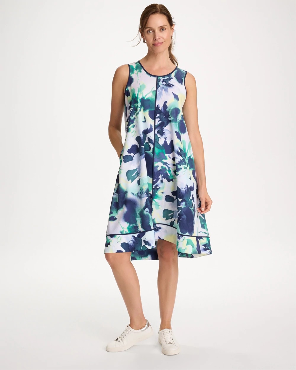 Chico's Sale - Zenergy® UPF Floral Midi Dress