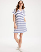 Chico's On Sale - Zenergy® Soft Striped Contrast Dress