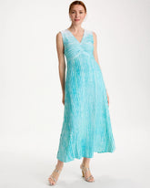 Chico's / Ombre Coastal Striped Knit Dress