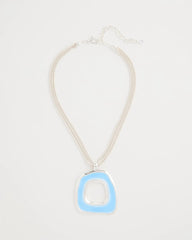 Chico's Online - Sea Glass Inspired Pendant Necklace
