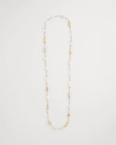 Chico's Sale - Neutral Shell Long Necklace