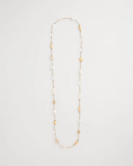 Chico's Sale - Neutral Shell Long Necklace