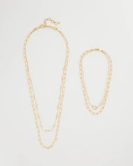 Chico's Discount - Sea Foam Multi-Strand Convertible Necklace