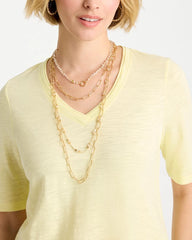 Chico's Discount - Sea Foam Multi-Strand Convertible Necklace