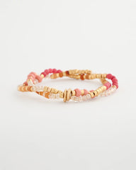 Chico's Discount - Aventurine Jade Stone Stretch Bracelet