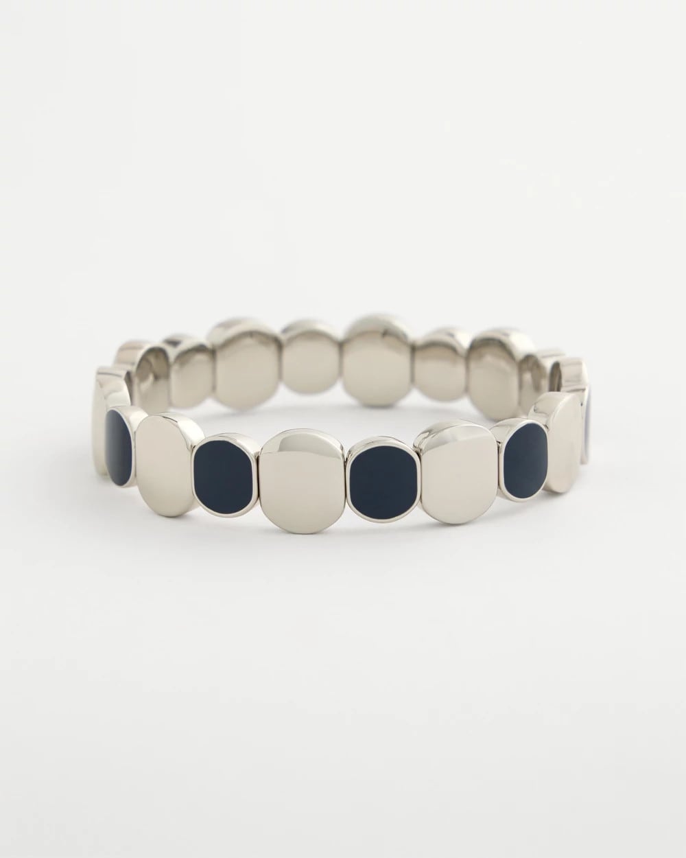 Chico's For Sale - Navy Resin Glam Stretch Bracelet