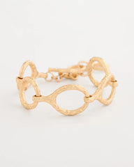 Chico's Online - Goldtone Open Link Toggle Bracelet
