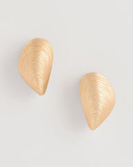Chico's / Mixed Metal Shell Earrings
