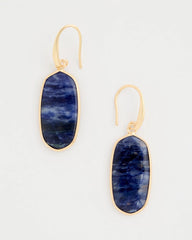 Chico's Sale - Genuine Lapis Lazuli Stone Drop Earrings