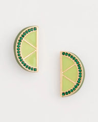 Chico's For Sale - Luxurious Lime Stud Earrings