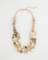 Chico's For Sale - Chico's Originals Faux Horn Geo Necklace