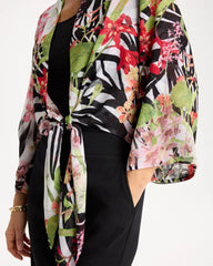 Chico's Online - Georgette Tie-Front Kimono