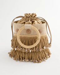 Chico's Chico's Originals Bamboo Bucket Bag