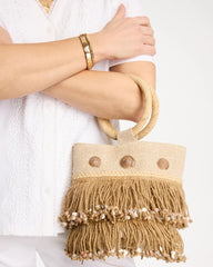Chico's Chico's Originals Bamboo Bucket Bag