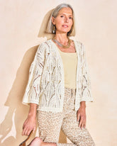 Chico's Outlet - Cotton Crochet Kimono