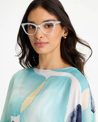 Chico's Discount - Pearlescent Cat Eye Readers