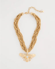 Chico's Online - Beaded Bee Pendant Necklace