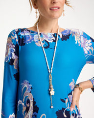 Chico's Outlet - Medallion Pendant Pearl Necklace