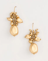Chico's Outlet - Goldtone Cluster Earrings