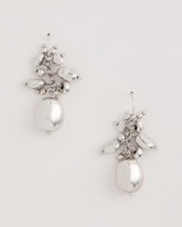 Chico's Online - Silvertone Cluster Earrings