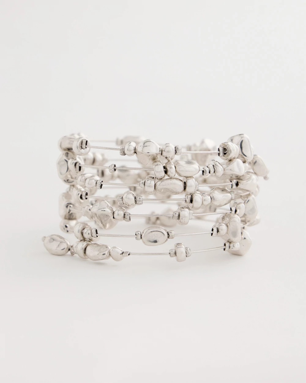 Chico's Online - Silvertone Coil Bracelet