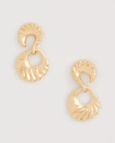 Chico's Golden Doorknocker Earrings