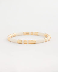 Chico's Sale - White Enamel Hinge Bangle