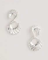 Chico's On Sale - Silvertone Doorknocker Earrings