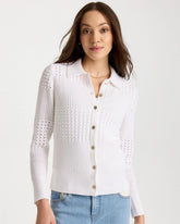 Chico's On Sale - Textured Button-Front Cardigan