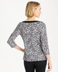 Chico's US - Fauna Pima 3/4 Sleeve Tee