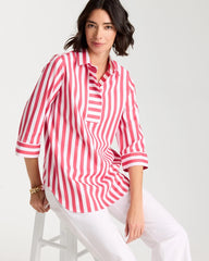 Chico's Online - No Iron™ Striped Stretch Tunic