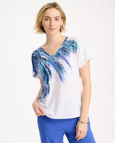 Chico's Online - Zenergy® Sicily Splash Drop Shoulder Tee