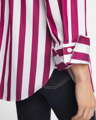 Chico's Discount - No Iron™ Stretch Striped Shirt